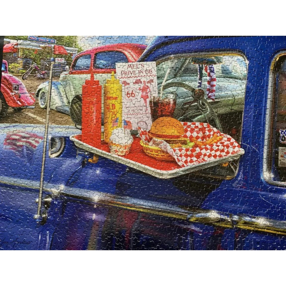 Mel's Drive In 1000 Piece Jigsaw Puzzle Springbok (ONLINE ORDER ONLY)