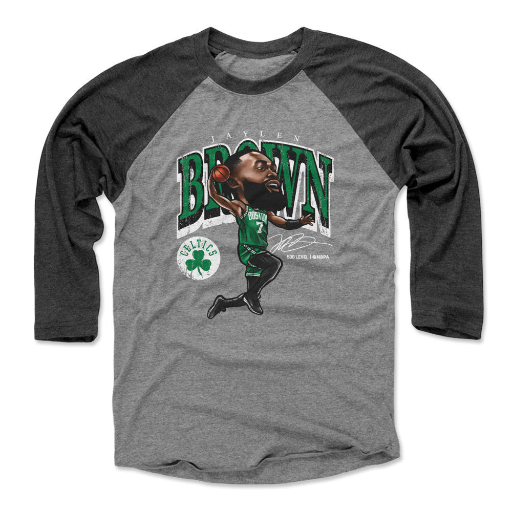 Jaylen Brown Boston Celtics Cartoon WHT (ONLINE ORDER ONLY)