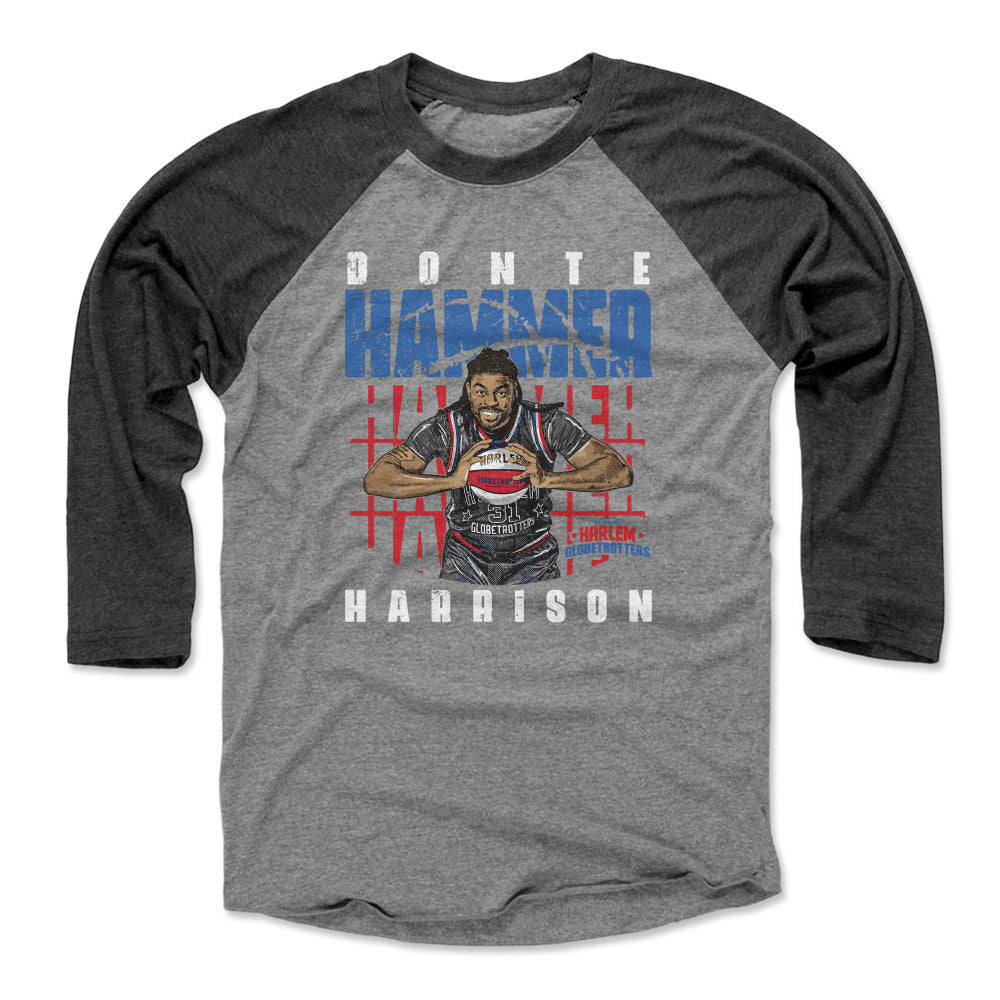 Hammer Harrison Harlem Globetrotters Pose WHT (ONLINE ONLY)