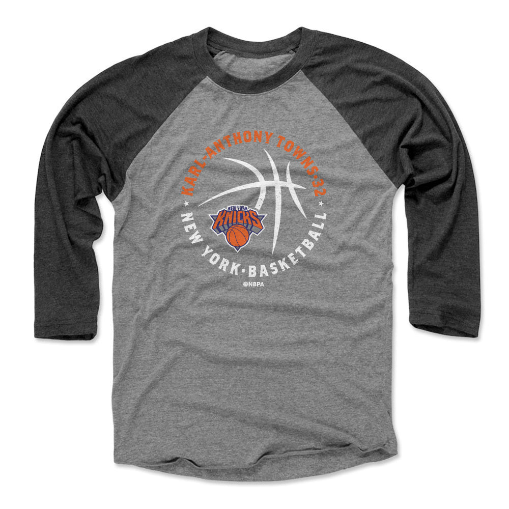 Karl-Anthony Towns New York Knicks Player Ball WHT
