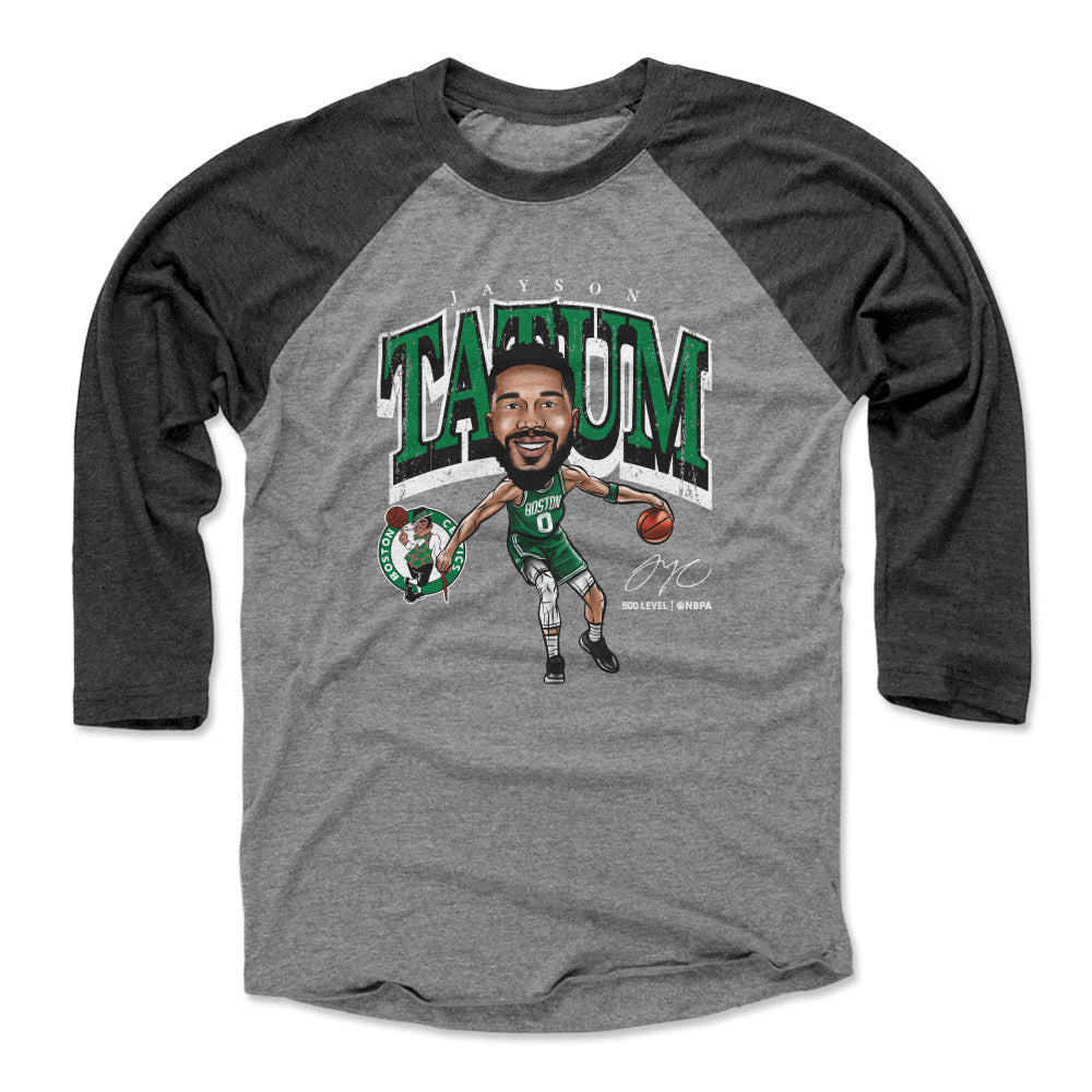 Jayson Tatum Boston Celtics Cartoon WHT (ONLINE ORDER ONLY)