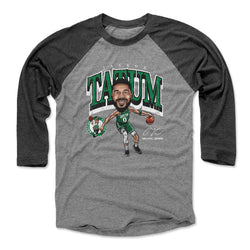 Jayson Tatum Boston Celtics Cartoon WHT (ONLINE ORDER ONLY)