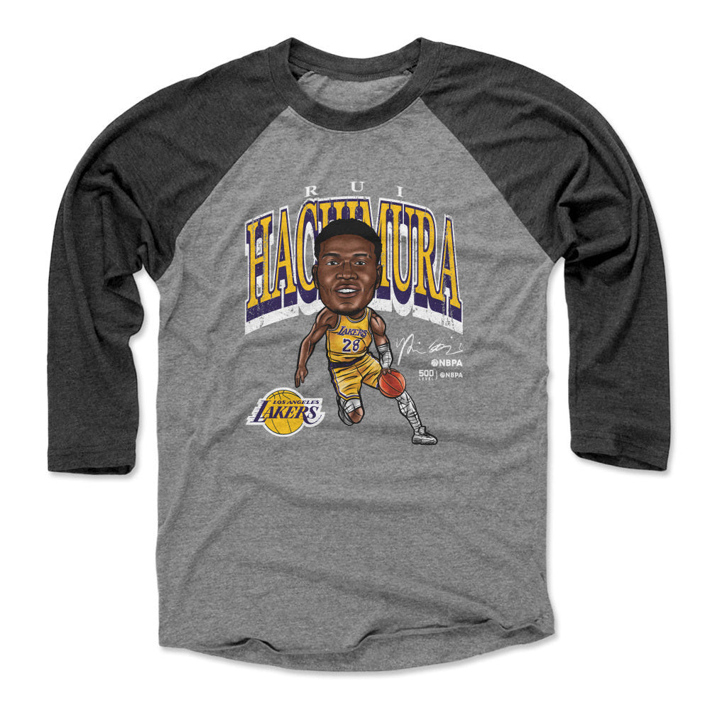 Rui Hachimura Los Angeles Lakers Cartoon WHT (ONLINE ORDER ONLY)