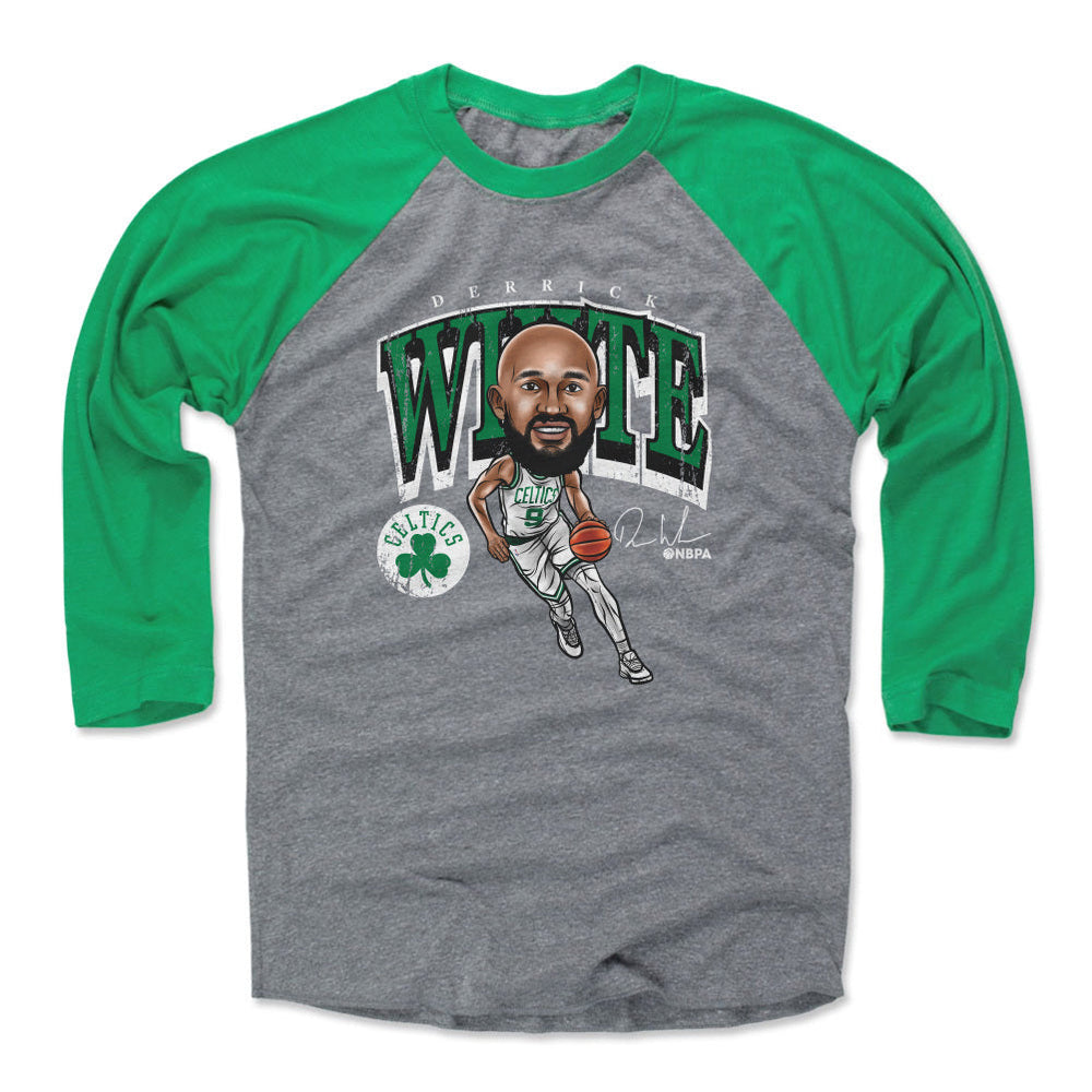 Derrick White Boston Celtics Cartoon WHT (ONLINE ORDER ONLY)