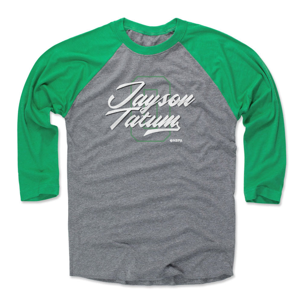 Jayson Tatum Boston Number Script WHT (ONLINE ORDER ONLY)