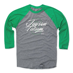 Jayson Tatum Boston Number Script WHT (ONLINE ORDER ONLY)