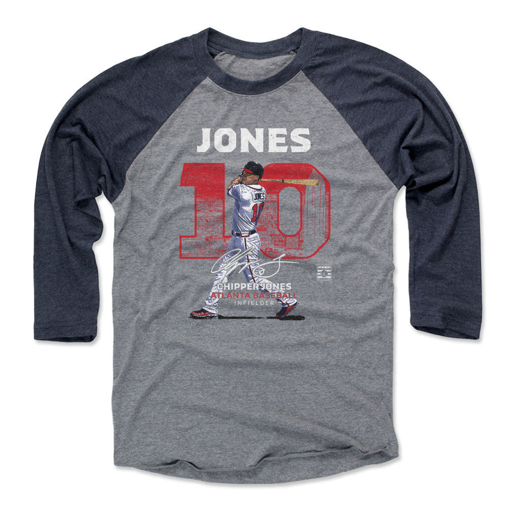Chipper Jones Atlanta Throwback WHT (ONLINE ORDER ONLY)