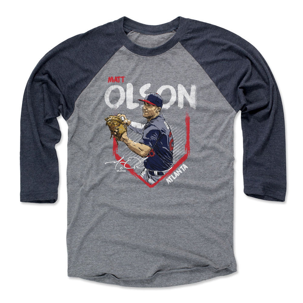 Matt Olson Atlanta Base WHT (ONLINE ORDER ONLY)