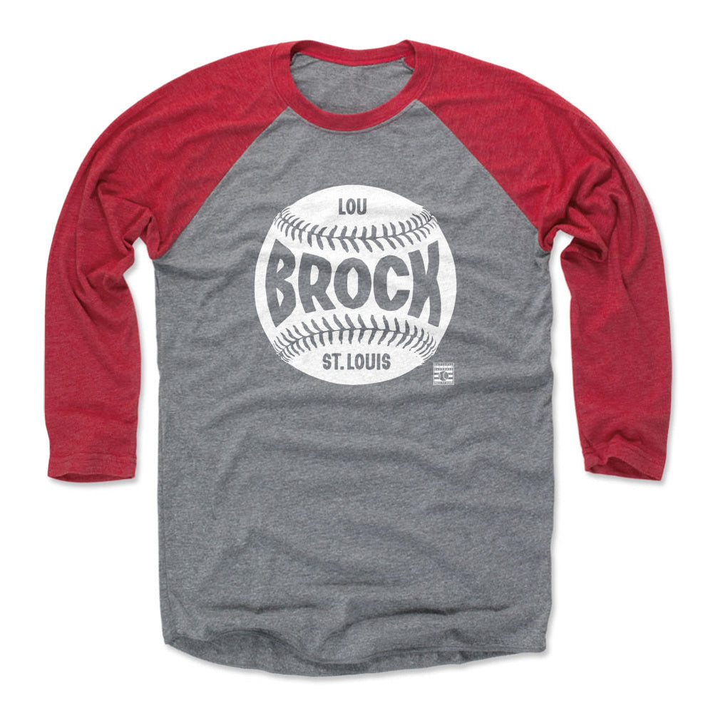 Lou Brock St. Louis Baseball WHT (ONLINE ORDER ONLY)