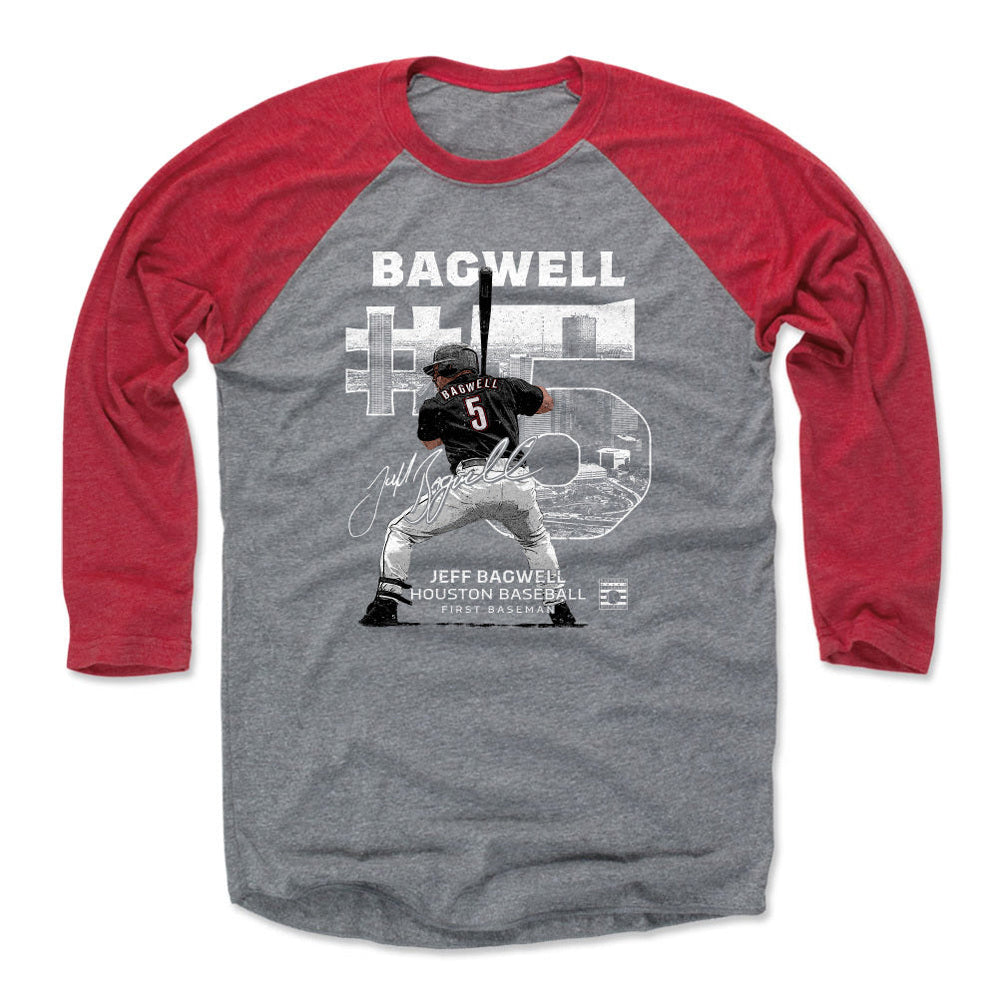 Jeff Bagwell Throwback Number WHT (ONLINE ORDER ONLY)