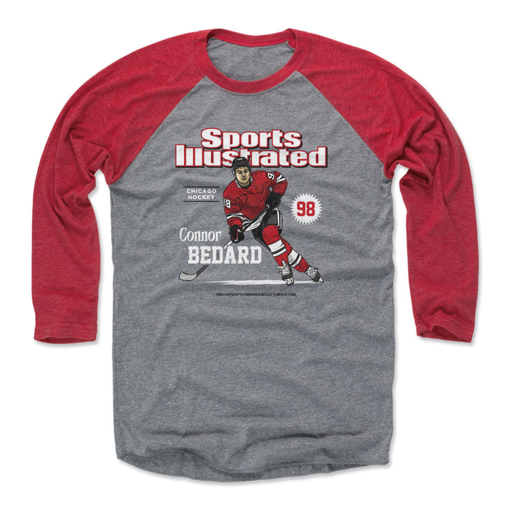 Connor Bedard Sports Illustrated & Chicago Card WHT