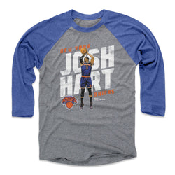 Josh Hart New York Knicks Slant WHT