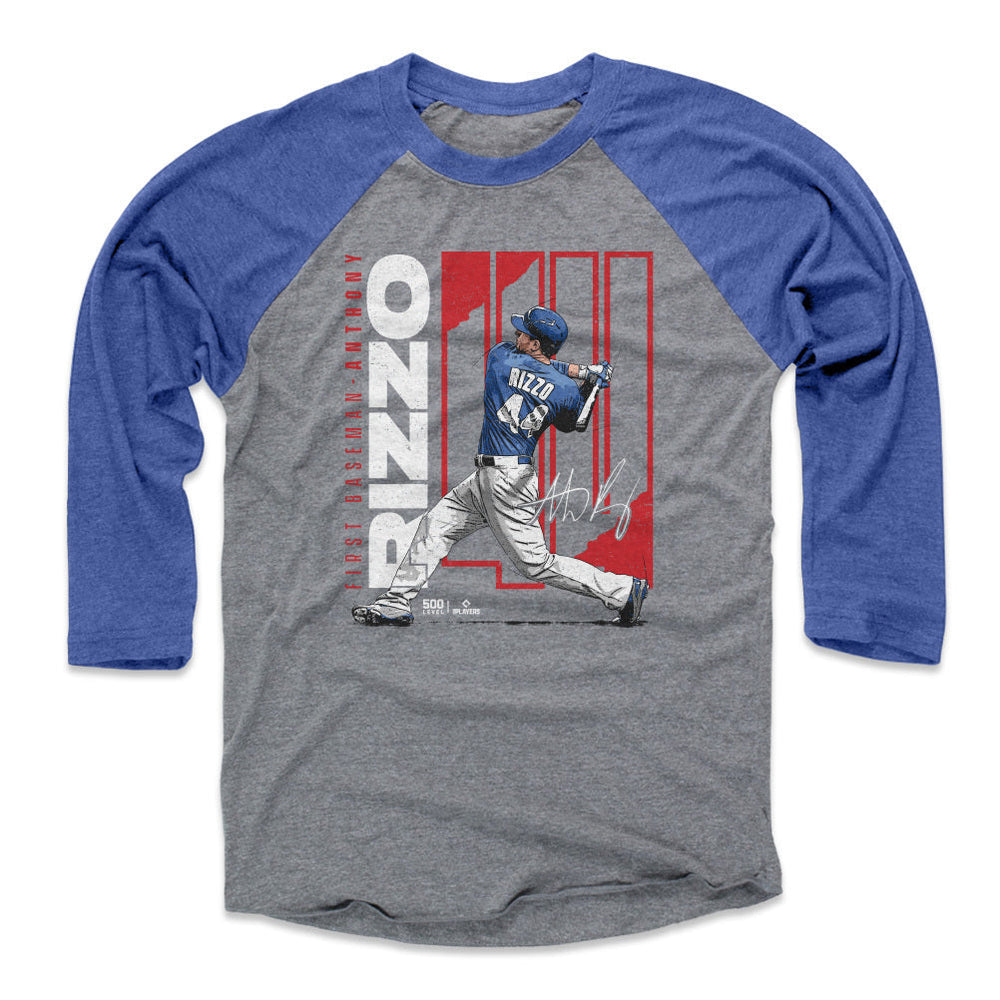 Anthony Rizzo Chicago C Stretch WHT (ONLINE ORDER ONLY)