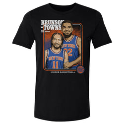Jalen Brunson & Karl-Anthony Towns New York Knicks Step Brothers WHT