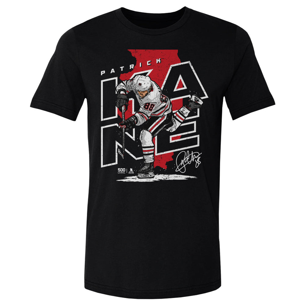 Patrick Kane Chicago Player Map WHT
