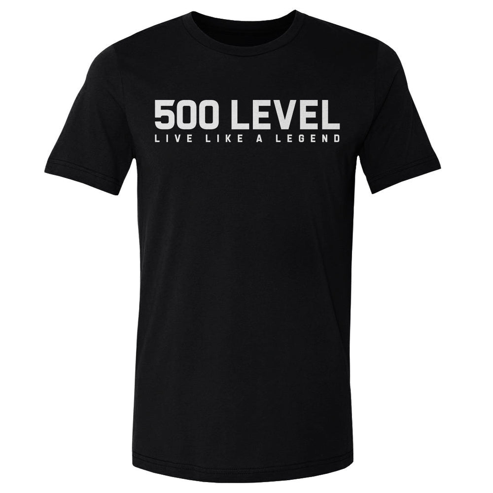 500 LEVEL Wordmark WHT