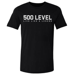 500 LEVEL Wordmark WHT