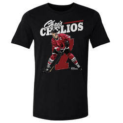 Chris Chelios Chicago Retro WHT