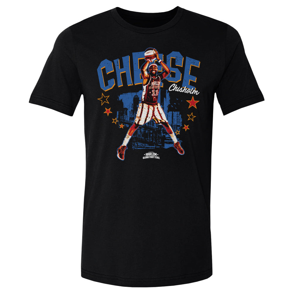Cheese Chisholm Harlem Globtrotters Nickname WHT (ONLINE ORDER ONLY)