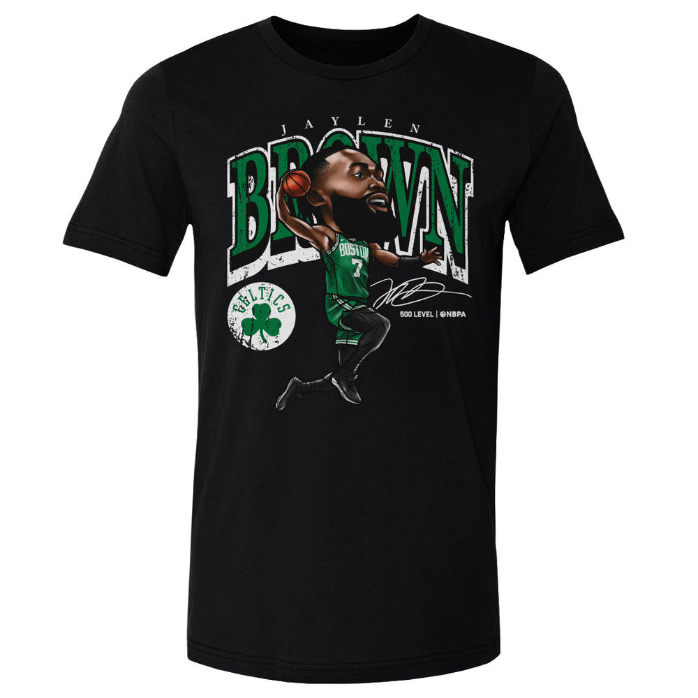 Jaylen Brown Boston Celtics Cartoon WHT (ONLINE ORDER ONLY)