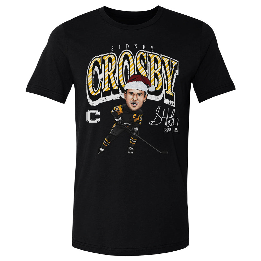 Sidney Crosby Pittsburgh Cartoon Santa Hat WHT (ONLINE ORDER ONLY)