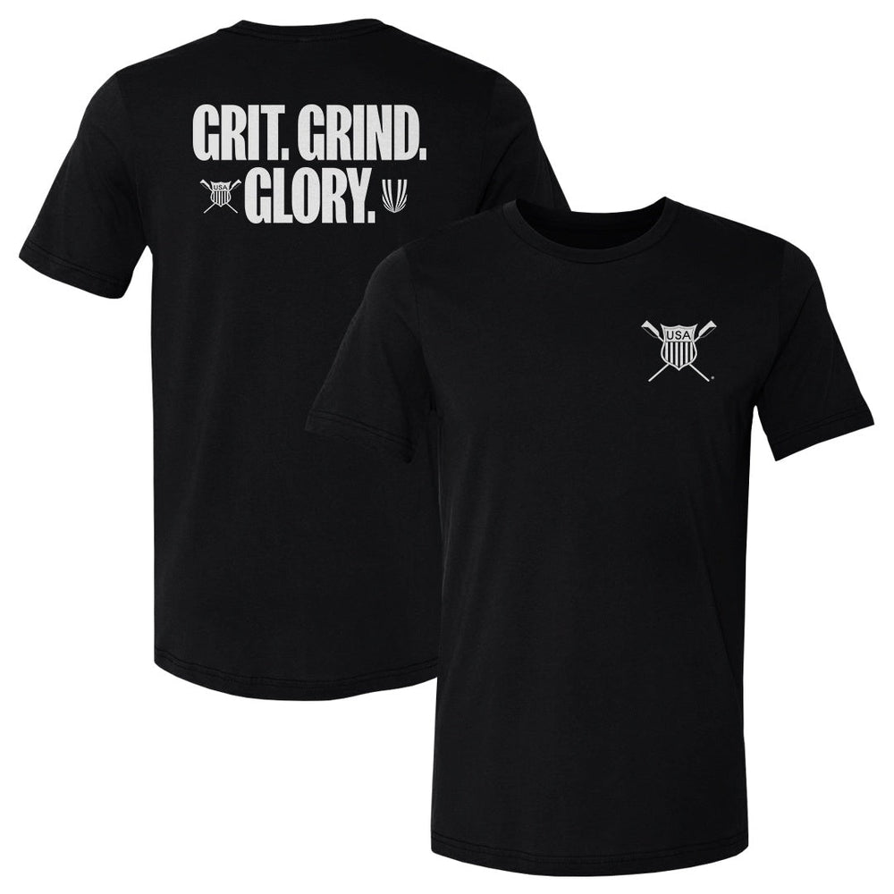 USRowing Emblem Glory F&B WHT (ONLINE ORDER ONLY)
