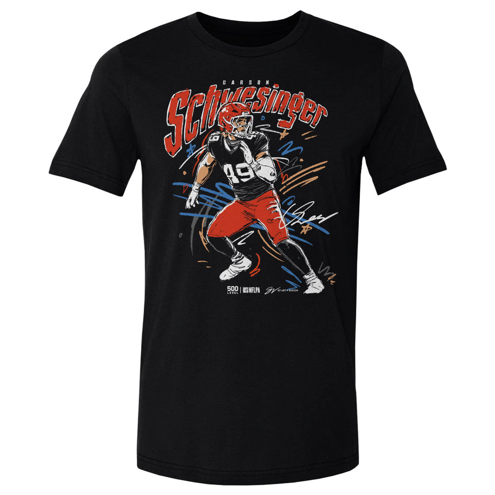 Carson Schwesinger Cleveland Scribble WHT (ONLINE ORDER ONLY)