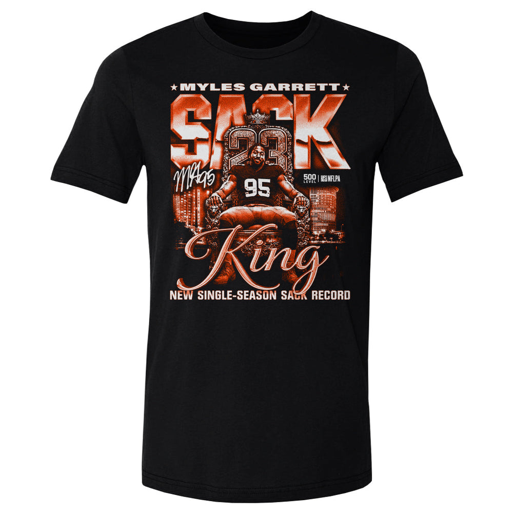 Myles Garrett Cleveland Sack King WHT (ONLINE ORDER ONLY)
