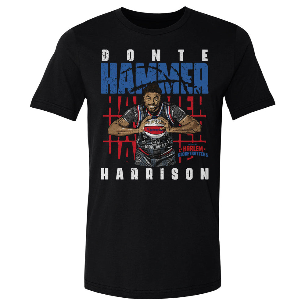 Hammer Harrison Harlem Globetrotters Pose WHT (ONLINE ONLY)