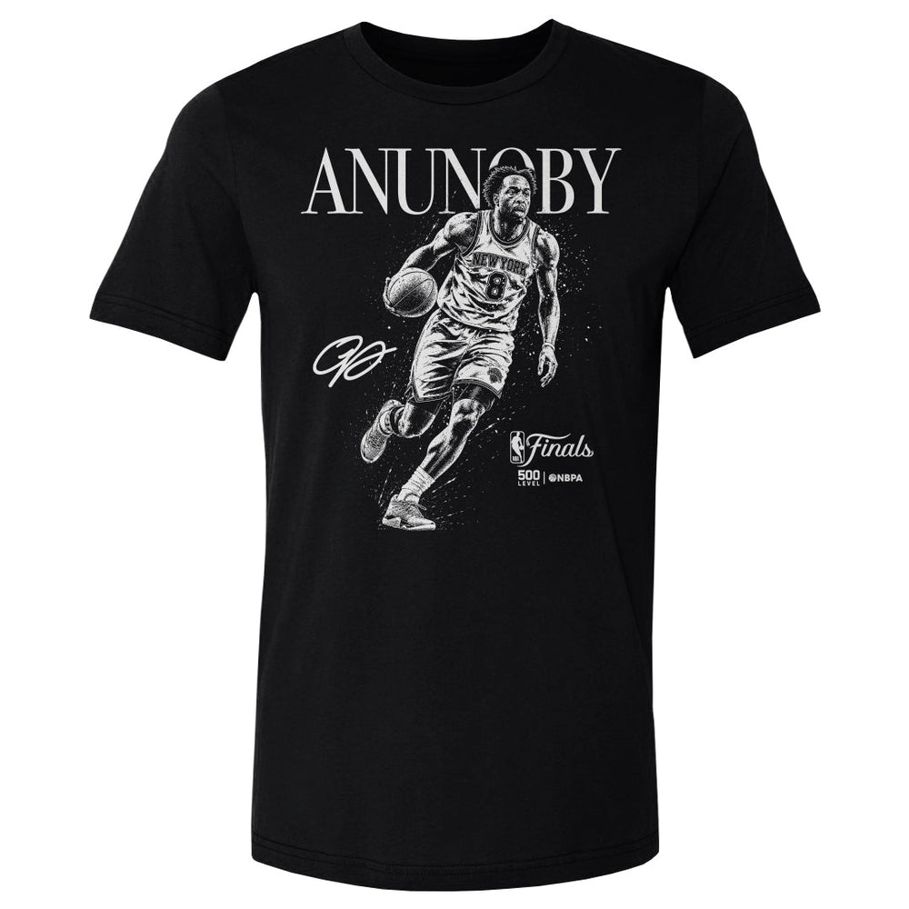 OG Anunoby New York Knicks NBA Finals 2026 Mono WHT