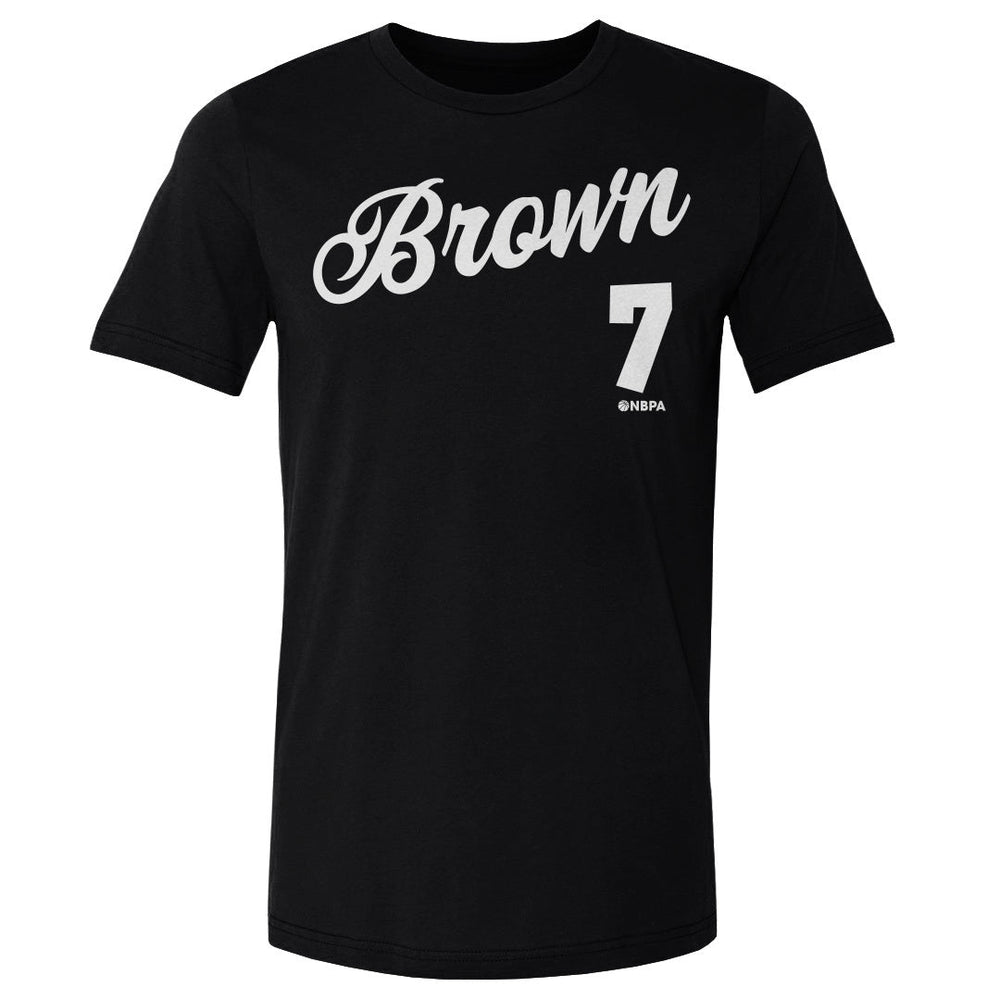 Jaylen Brown Boston Script WHT (ONLINE ORDER ONLY)