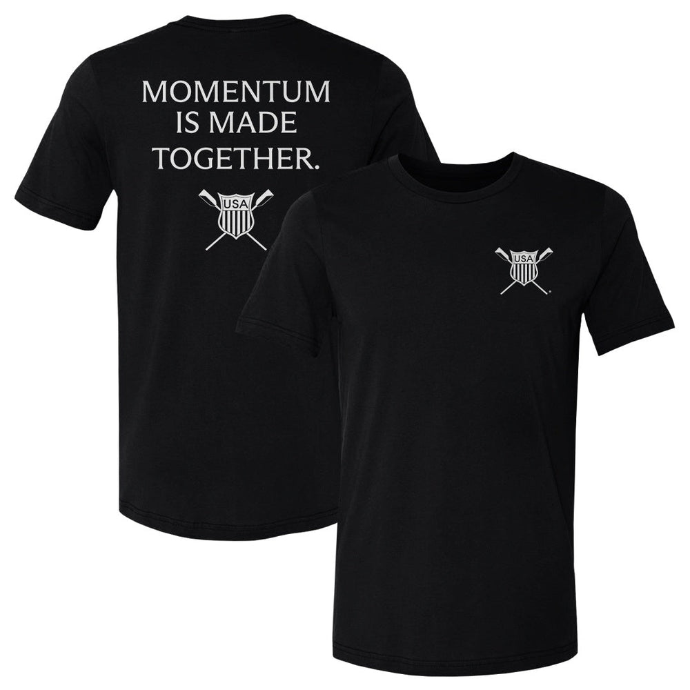 USRowing Emblem Momentum F&B WHT (ONLINE ORDER ONLY)