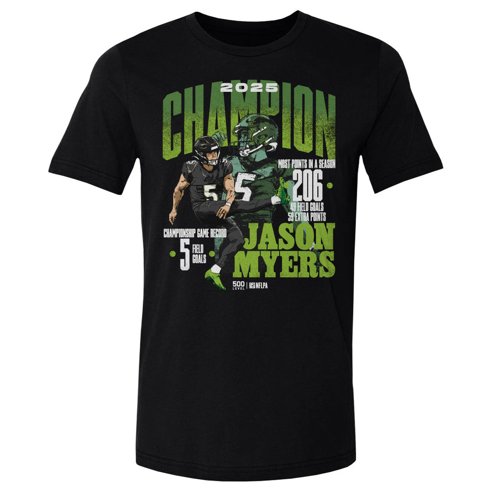 Jason Myers Seattle 2025 Champion WHT (ONLINE ORDER ONLY)