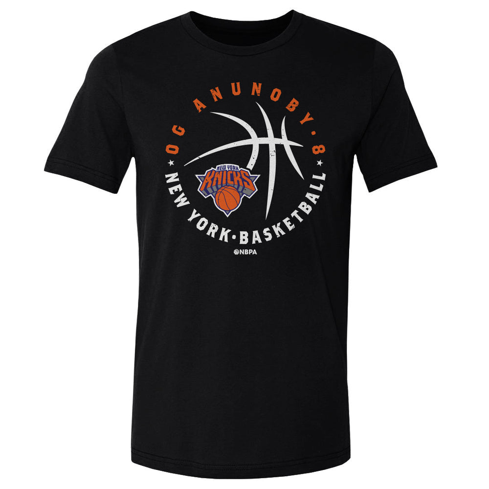 OG Anunoby New York Knicks Player Ball WHT