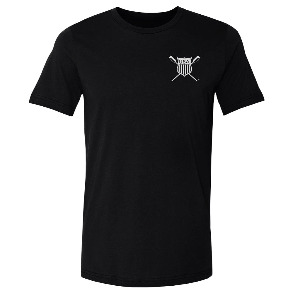 USRowing Emblem Pocket White WHT (ONLINE ORDER ONLY)