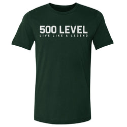 500 LEVEL Wordmark WHT