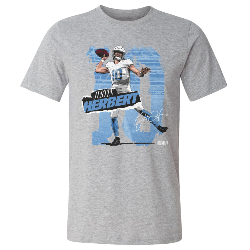Justin Herbert Los Angeles C Rough WHT (ONLINE ORDER ONLY)