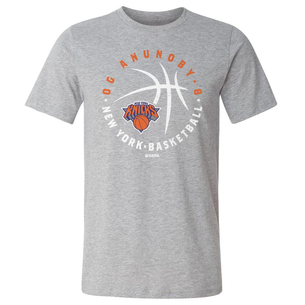 OG Anunoby New York Knicks Player Ball WHT