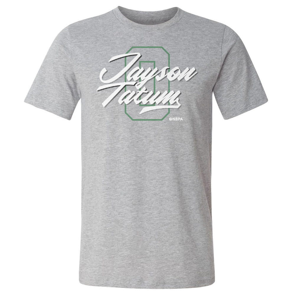 Jayson Tatum Boston Number Script WHT (ONLINE ORDER ONLY)