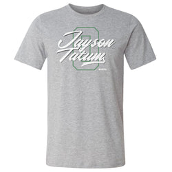Jayson Tatum Boston Number Script WHT (ONLINE ORDER ONLY)
