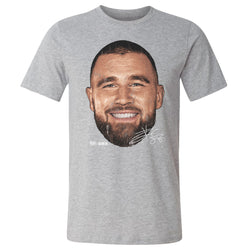 Travis Kelce Kansas City Vintage Head WHT