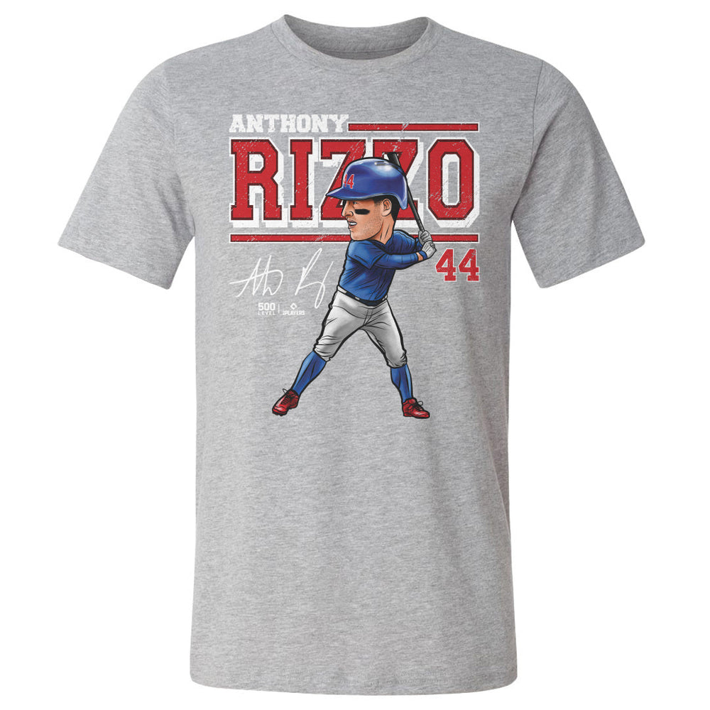 Anthony Rizzo Chicago C Cartoon WHT (ONLINE ORDER ONLY)