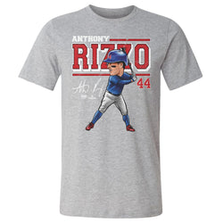 Anthony Rizzo Chicago C Cartoon WHT (ONLINE ORDER ONLY)