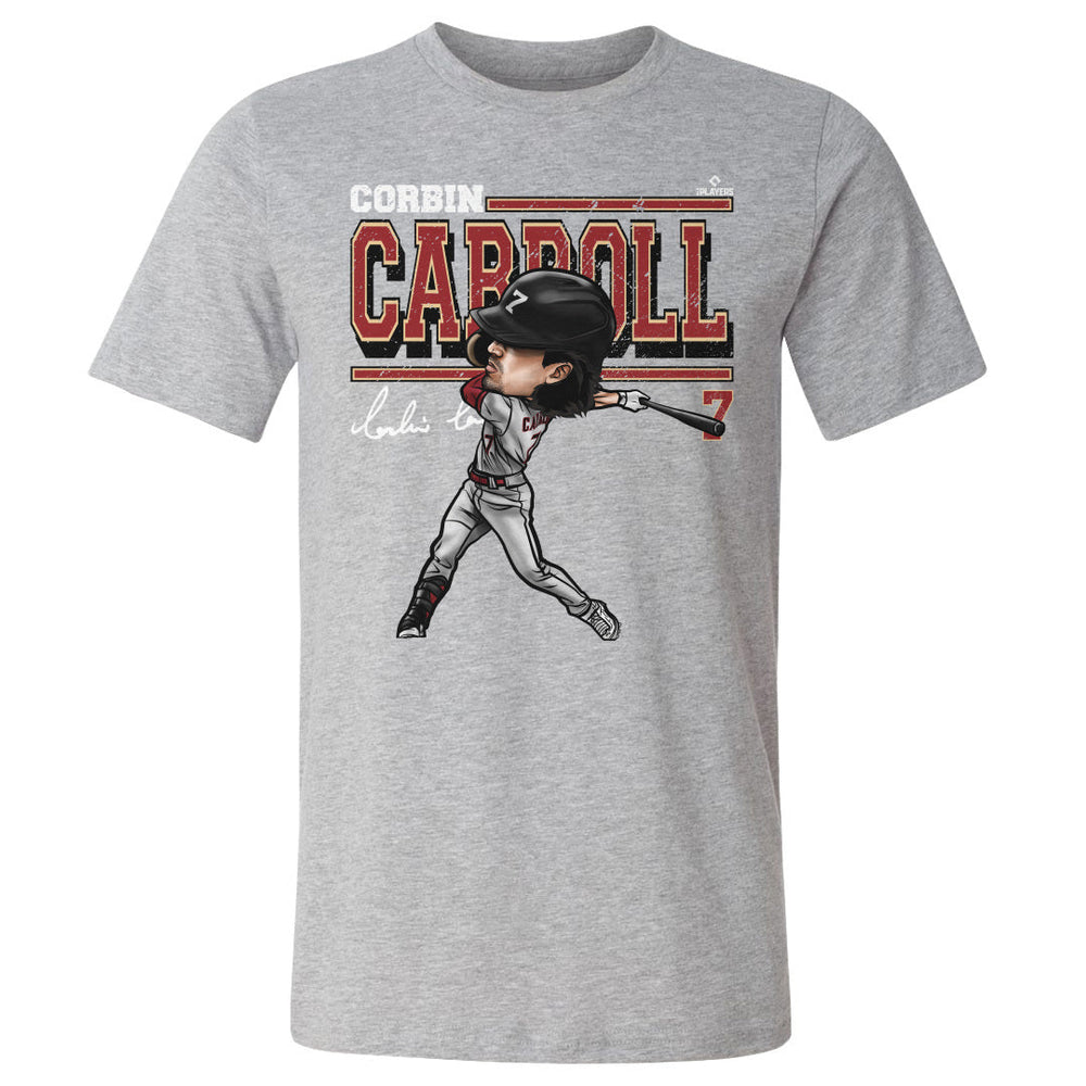 Corbin Carroll Arizona Cartoon WHT (ONLINE ORDER ONLY)