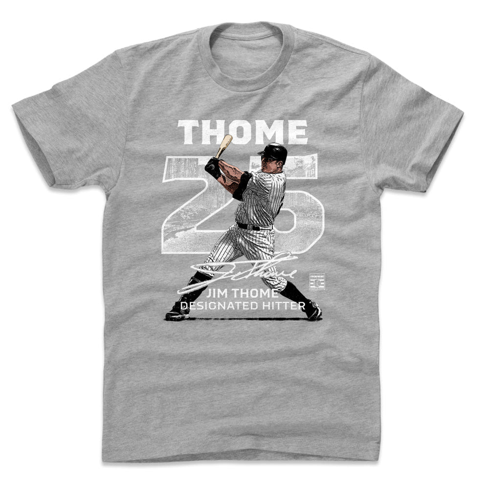 Jim Thome Throwback Number WHT (ONLINE ORDER ONLY)