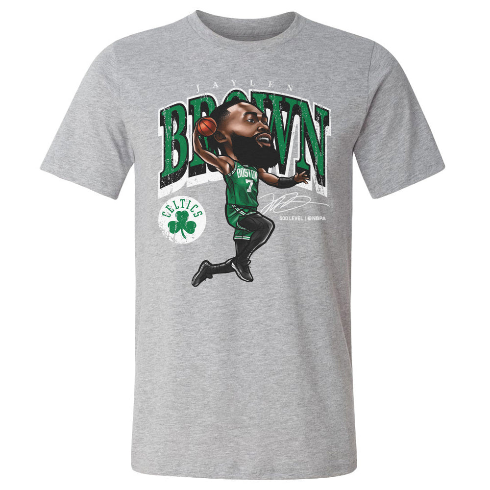 Jaylen Brown Boston Celtics Cartoon WHT (ONLINE ORDER ONLY)