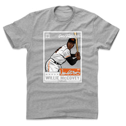 Willie McCovey Throwback Card WHT (ONLINE ORDER ONLY)