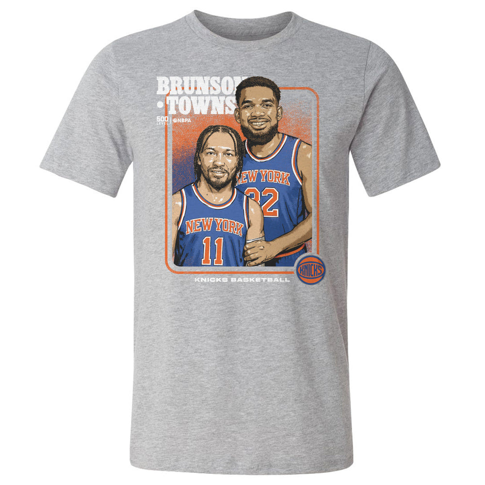 Jalen Brunson & Karl-Anthony Towns New York Knicks Step Brothers WHT