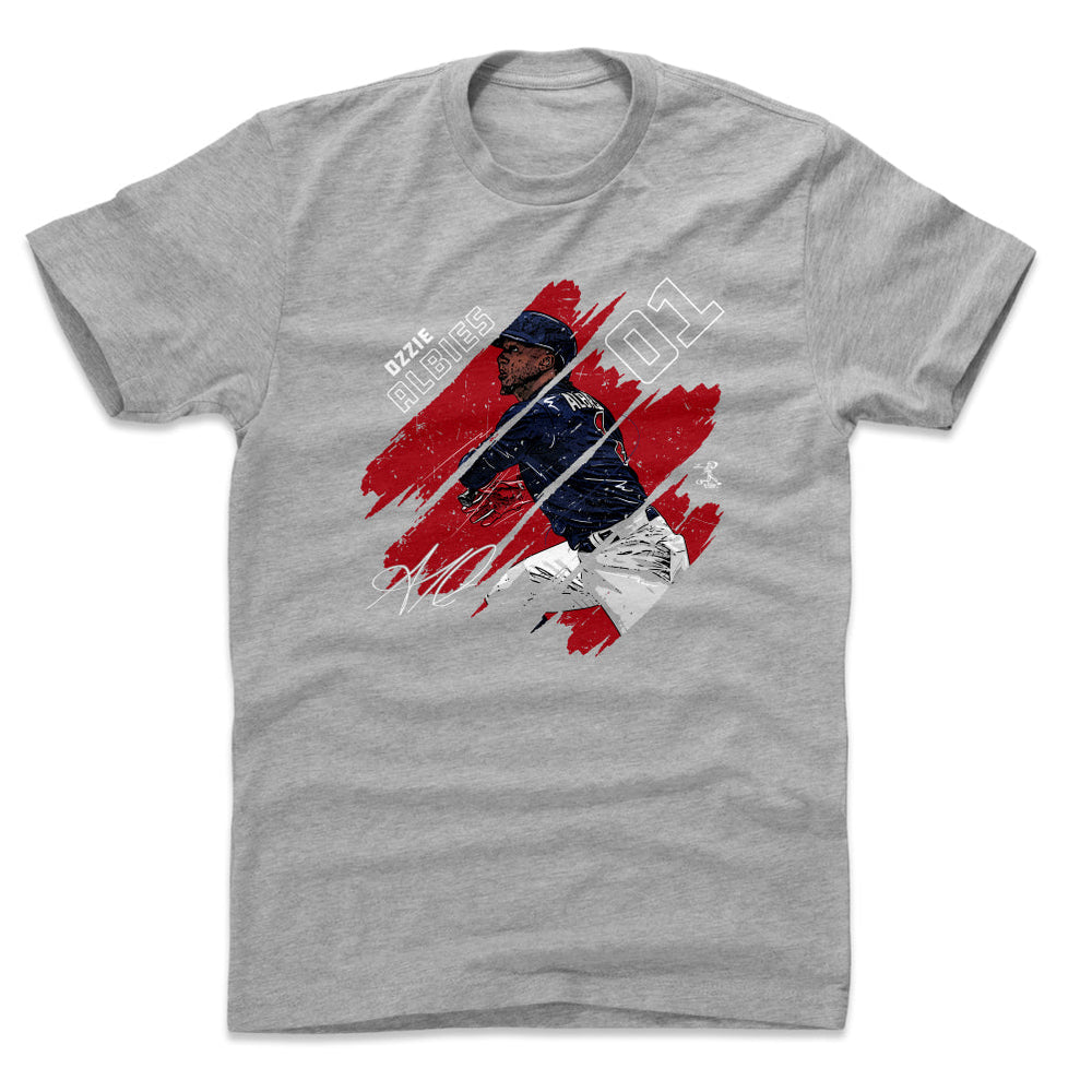 Ozzie Albies Stripes WHT (ONLINE ORDER ONLY)