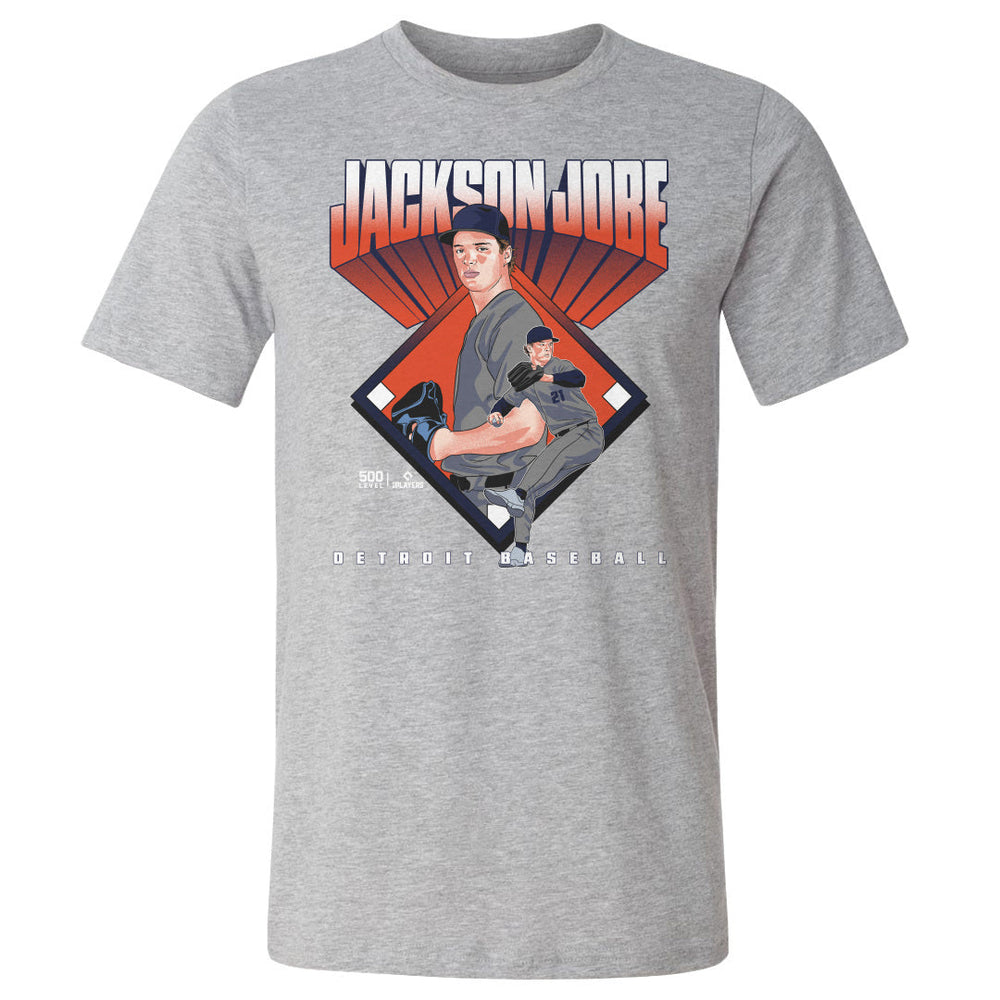 Jackson Jobe Detroit Baseball Diamond WHT (ONLINE ORDER ONLY)